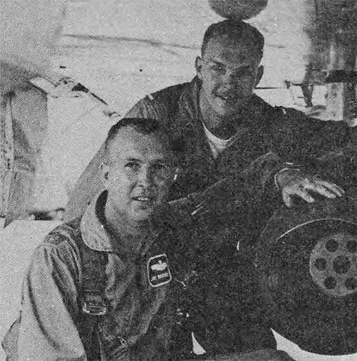 Major Jim A. Hargrove and 1Lt. Steven J DeMuth